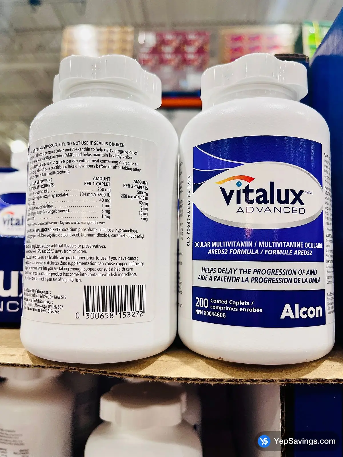 VITALU ADVANCED 200 CAPLETS ITM 9868112 at Costco