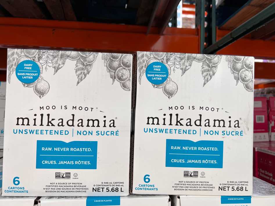 MILKADAMIA MACADAMIA BEVERAGE 6X946 ml ITM 1248117 at Costco