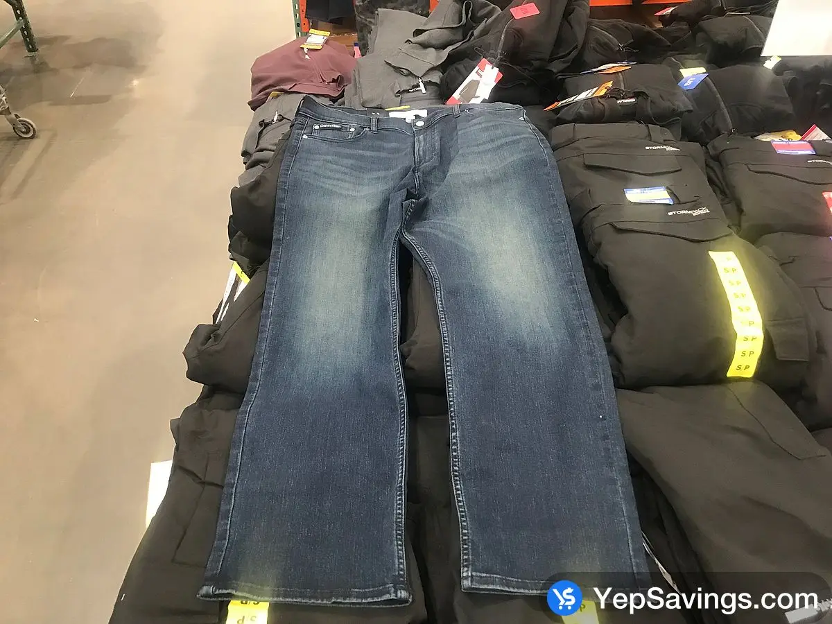 CALVIN KLEIN HIGH STRETCH JEAN MENS SIZES 34-40 at Costco 91 St NW