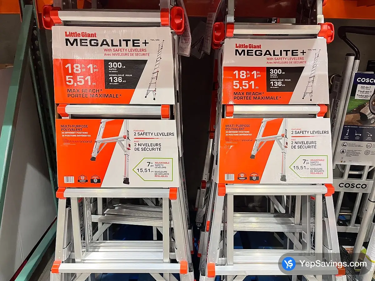 Costco LITTLE GIANT MEGALITE LADDER - Canada (ITM 1783550)