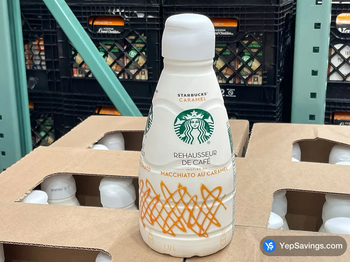 Costco STARBUCKS CARAMEL MACCHIATO COFFEE CREAMER 1.72L - Canada (ITM 1548393)
