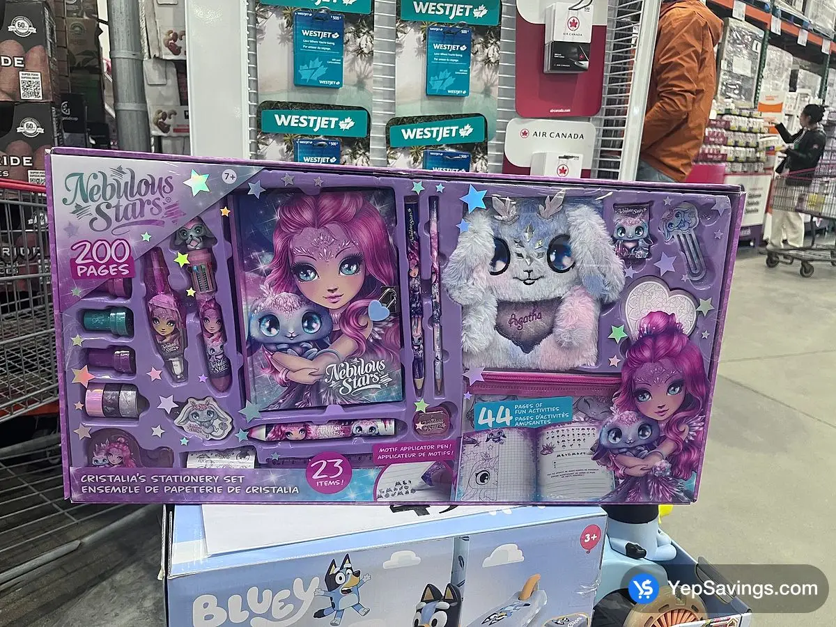 Costco NEBULOUS STARS CRISTALIA'S SET DIARY & WRITING TOOLS - Canada (ITM 1834884)