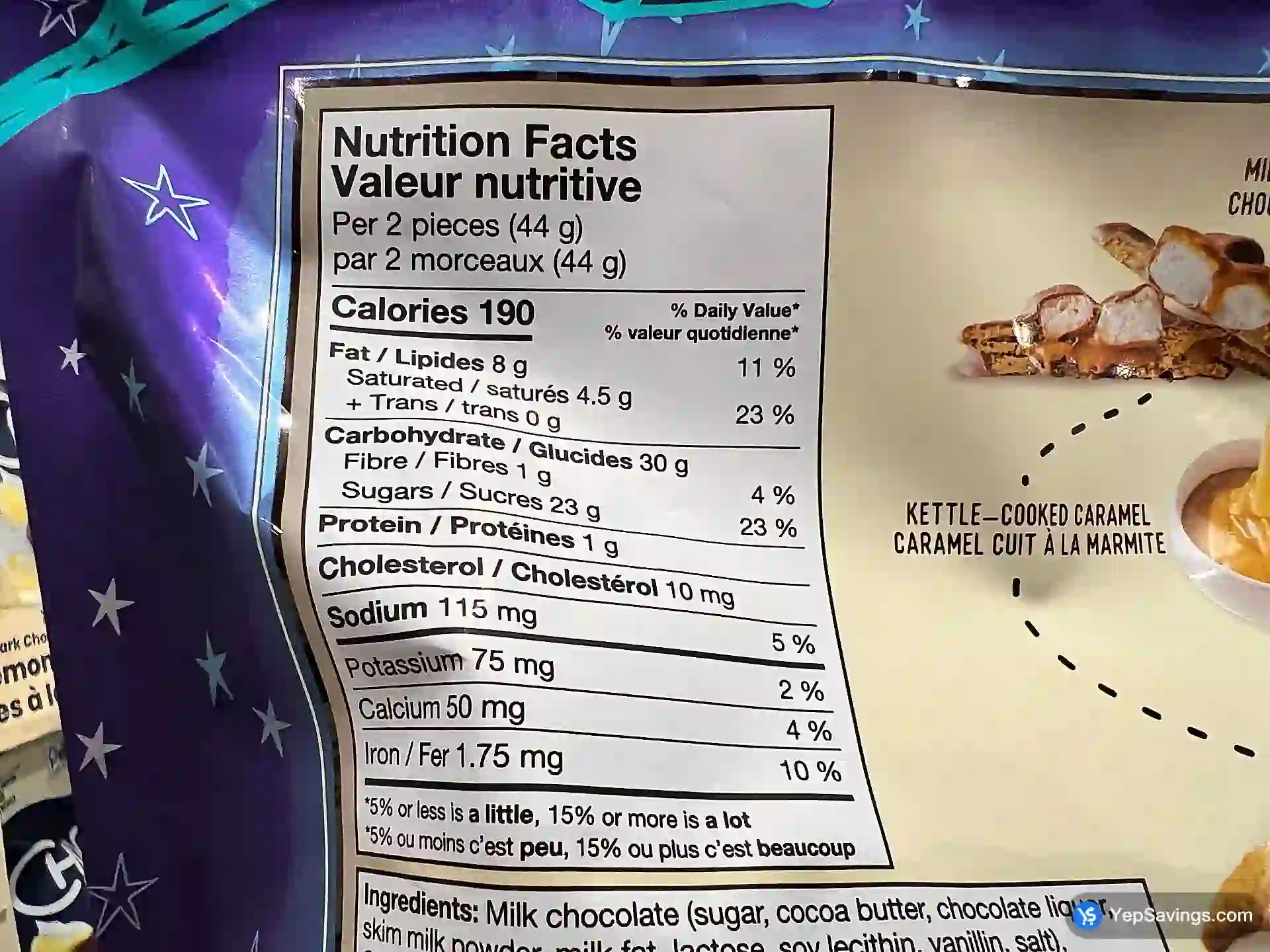 Costco KIRKLAND SIGNATURE CARAMEL S'MORE CLUSTER 748 g - Canada (ITM 1615718)