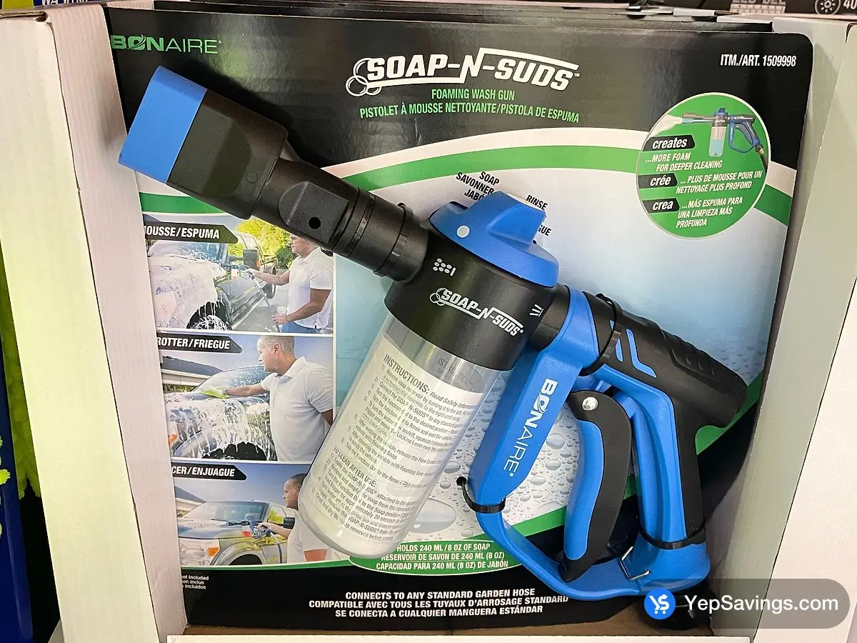 Costco BON - AIRE SOAP N SUDS WASH GUN - Canada (ITM 1509998)