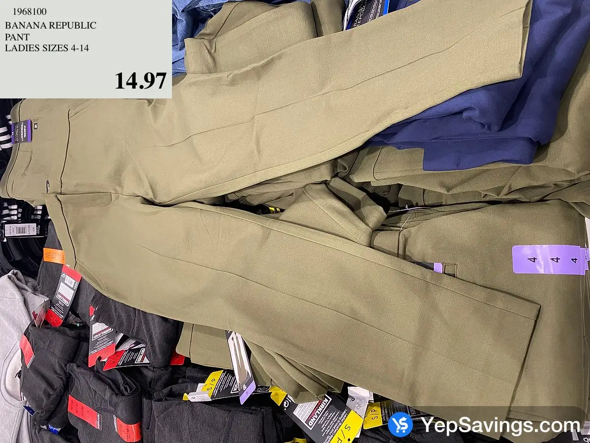 Costco: Banana Republic Men's 5 Pocket Pant - $18.99