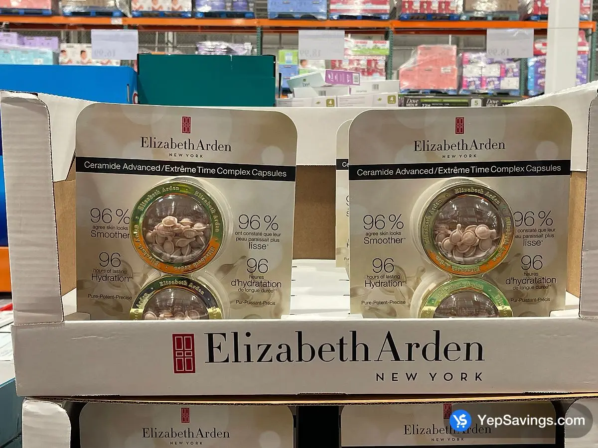 Costco ELIZABETH ARDEN CERAMIDE ADVANCED 2 x 60 CAPSULES - Canada (ITM 350666)