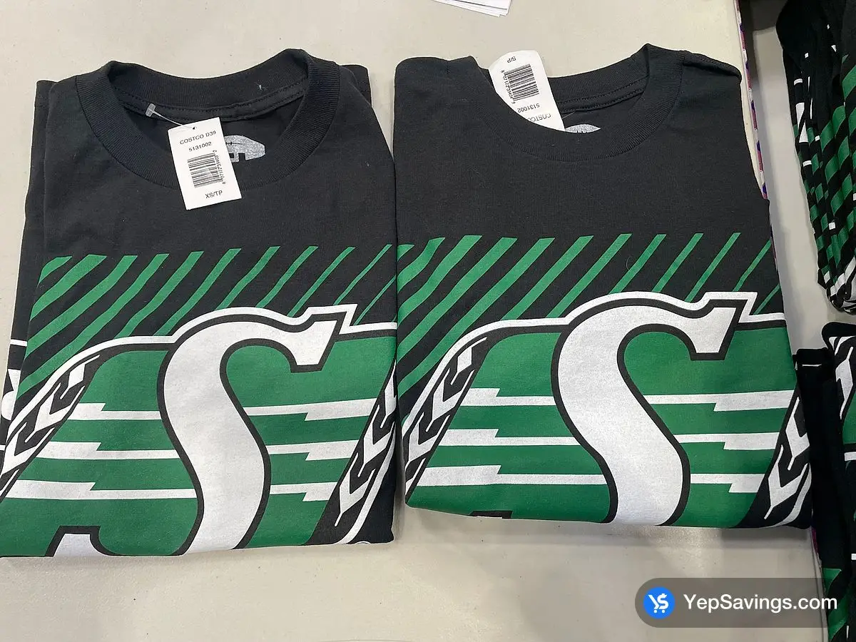 Costco CFL ROUGHRIDER T - SHIRT + MENS SIZES XS , S ONLY - Canada (ITM 5131002)