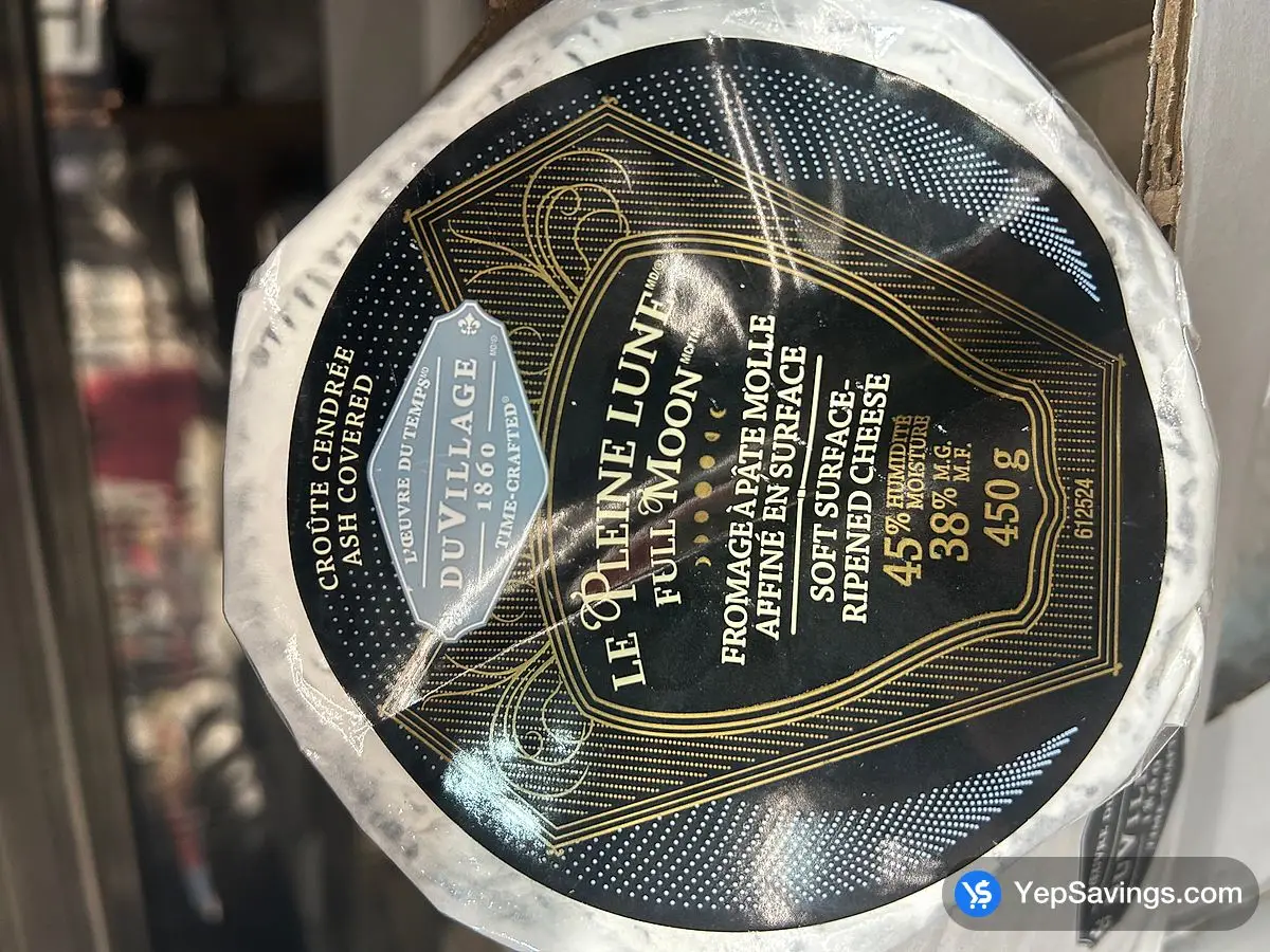 Costco DU VILLAGE FULL MOON CHEESE 450 g - Canada (ITM 239773)