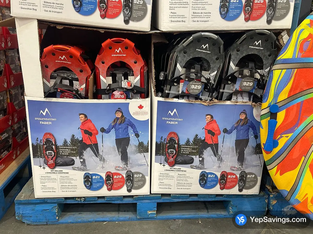 Costco FABER SNOW SHOES + 8x21 , 8x26 , 9x29 - Canada (ITM 1751444)