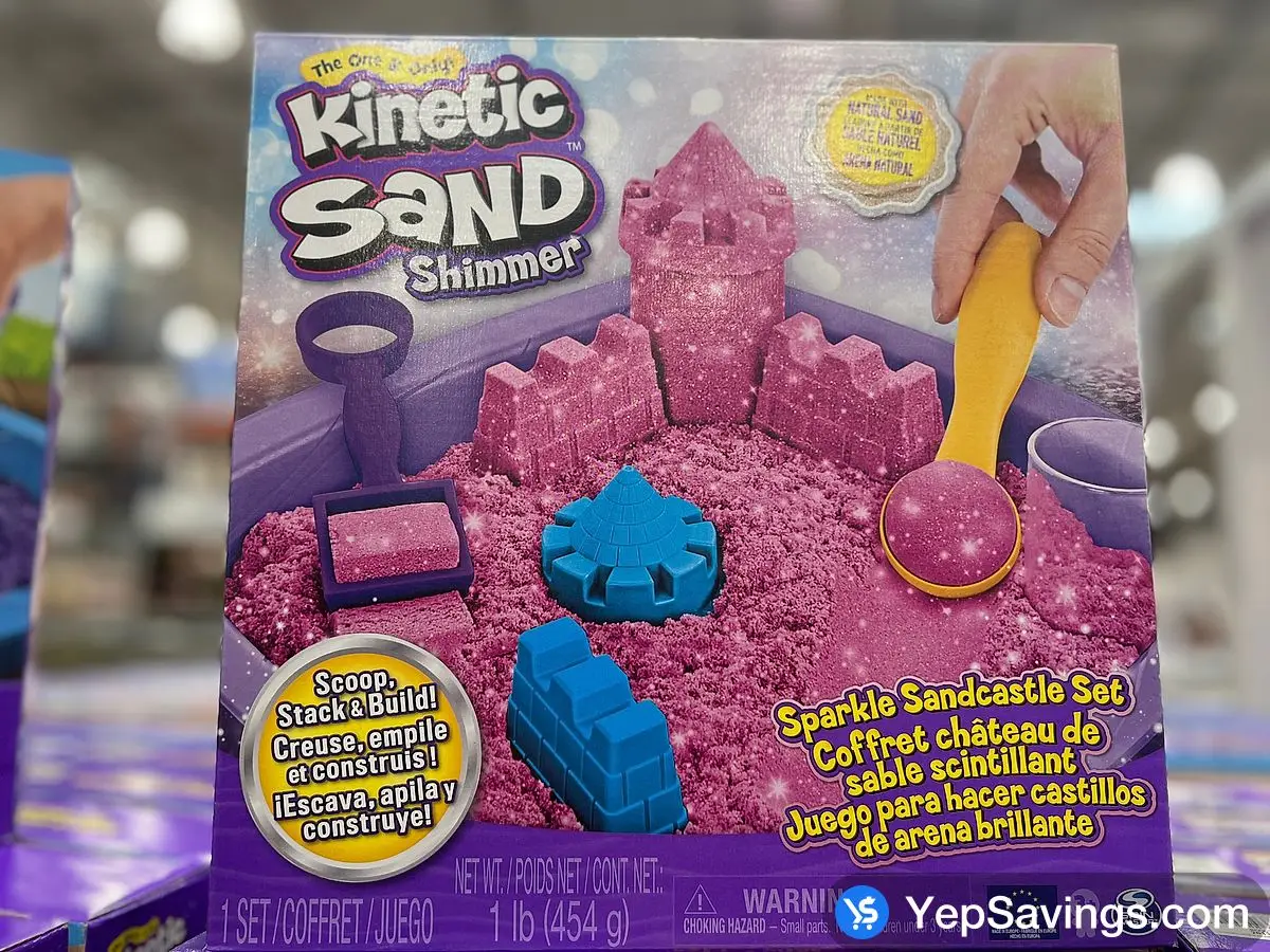 Costco KINETIC SAND SANDBOX & SPARKLE ASSORTMENT - Canada (ITM 1541930)