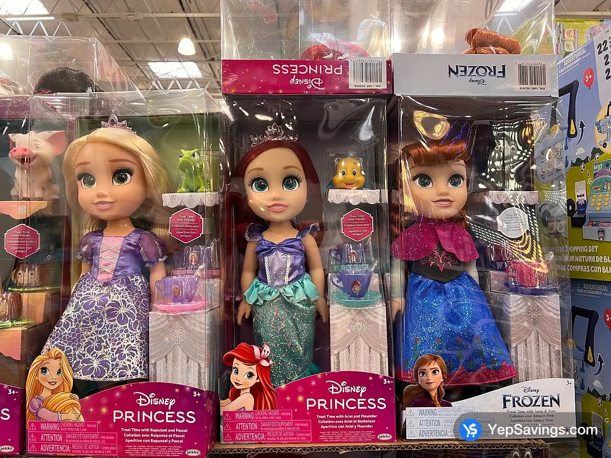 Costco DISNEY PRINCESS TREAT TIME DOLL AND FRIEND - ASSORTMENT - Canada (ITM 952958)