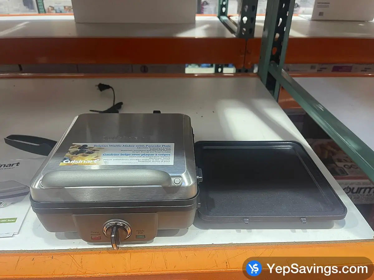Costco CUISINART BELGIAN WAFFLE MAKER 4 - SLICE - Canada (ITM 1756756)