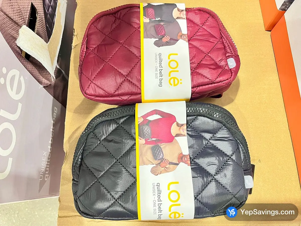 Costco LOLË QUILTED BELT BAG ONE SIZE - Canada (ITM 1813534)
