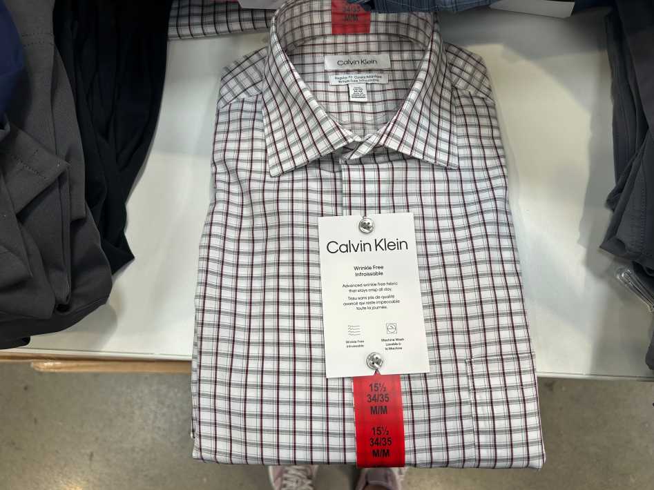 Costco CALVIN KLEIN DRESS SHIRT + MENS SIZES 15-17.5 - Canada (ITM 3473842)