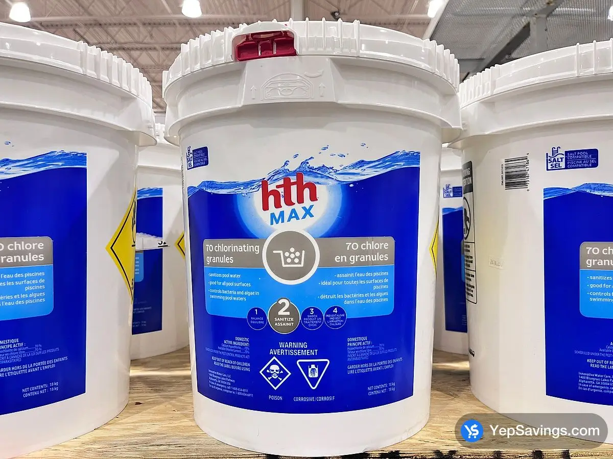 Costco HTH GRANULAR CHLORINE 18KG - Canada (ITM 2411413)