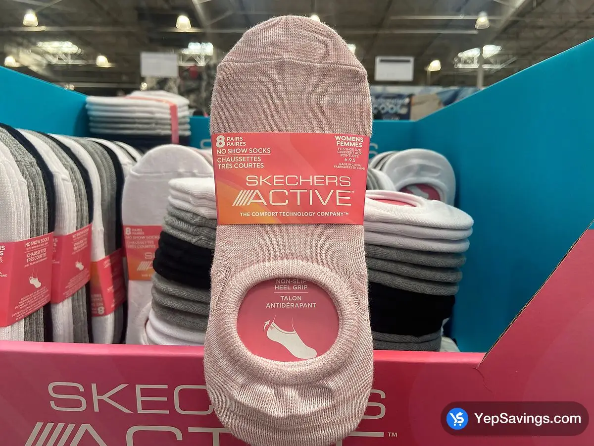 Costco SKECHERS NO SHOW SOCK 8PK WOMENS SIZES 6-9.5 - Canada (ITM 1844965)