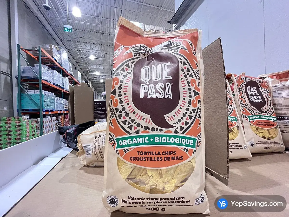 Costco KIRKLAND SIGNATURE QUE PASA CHIPS 908 g - Canada (ITM 161552)