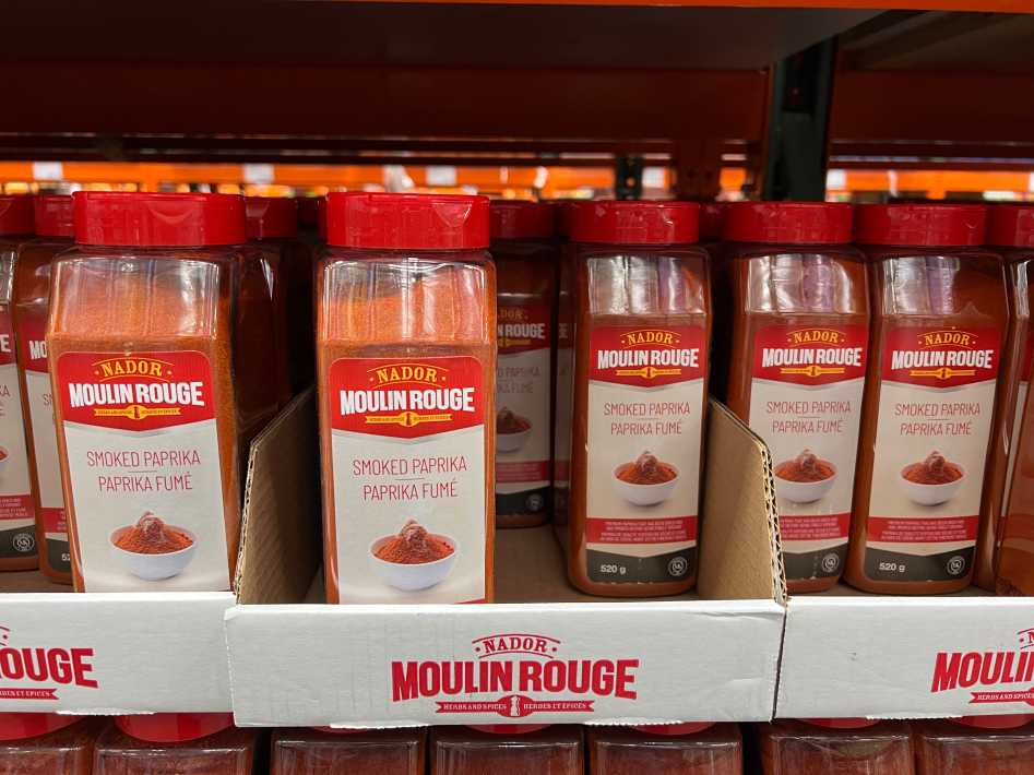 Costco MOULIN ROUGE SMOKED PAPRIKA 520 g - Canada (ITM 1300891)