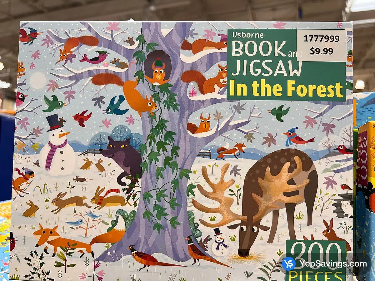 Costco USBORNE BOOK AND PUZZLE - Canada (ITM 1777999)