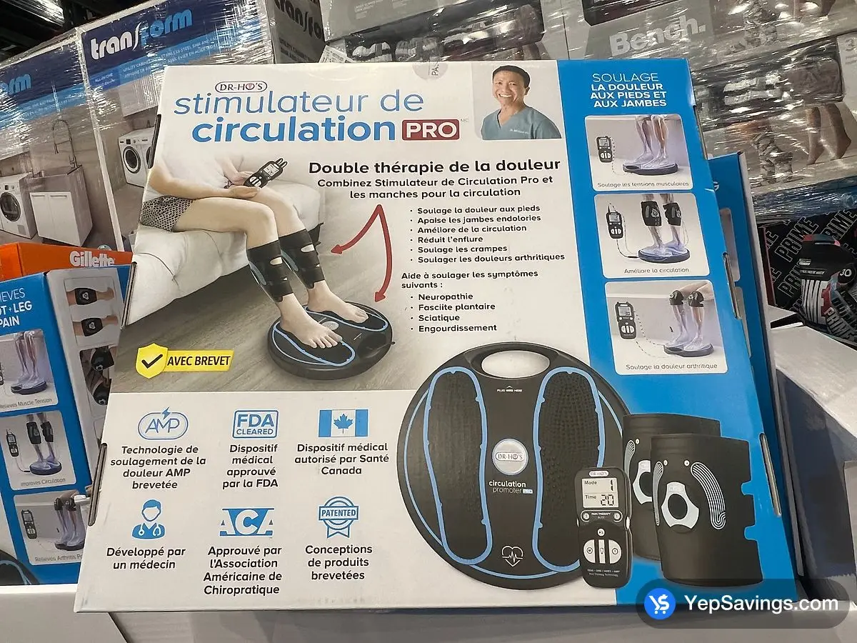 Costco DR - HO'S CIRCULATION PROMOTER PRO w circulation sleeves - Canada (ITM 1105530)