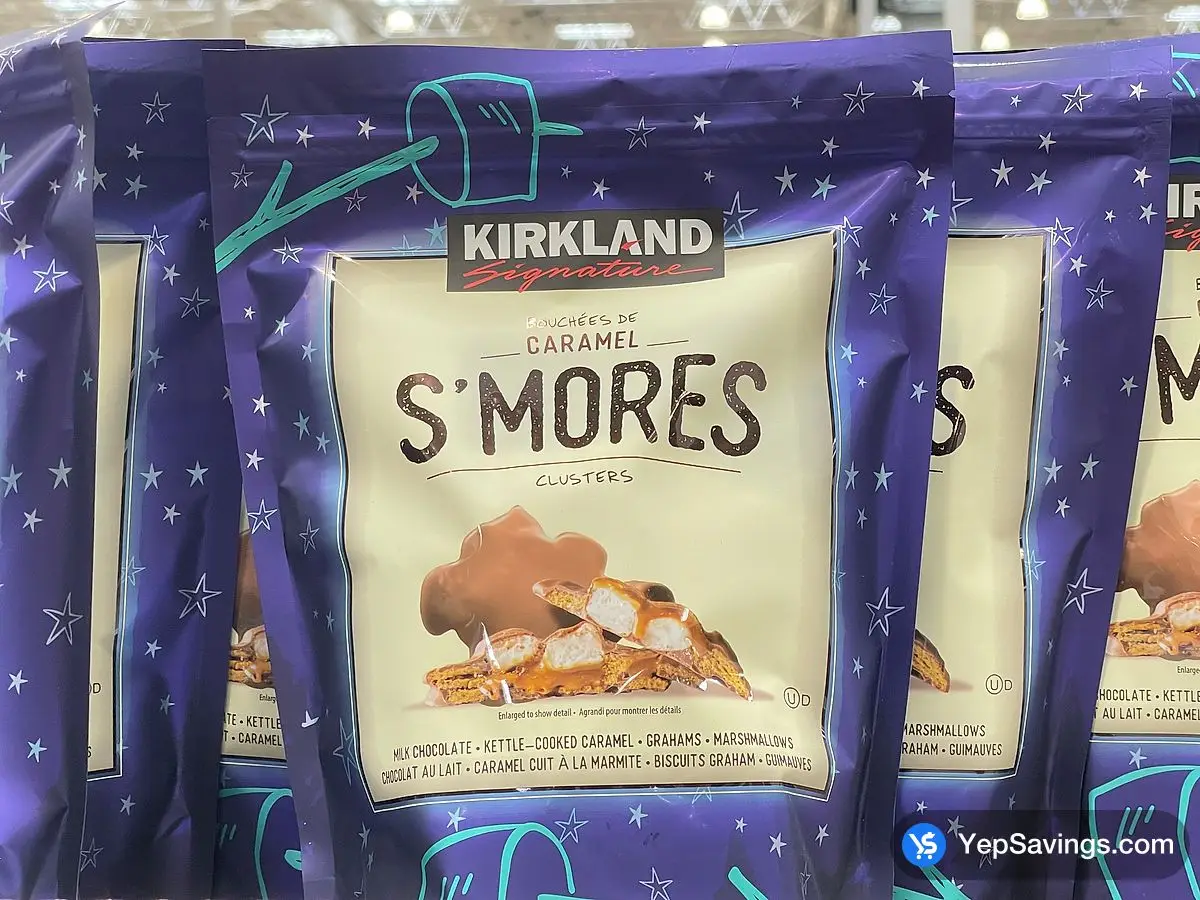 Costco KIRKLAND SIGNATURE CARAMEL S'MORE CLUSTER 748 g - Canada (ITM 1615718)