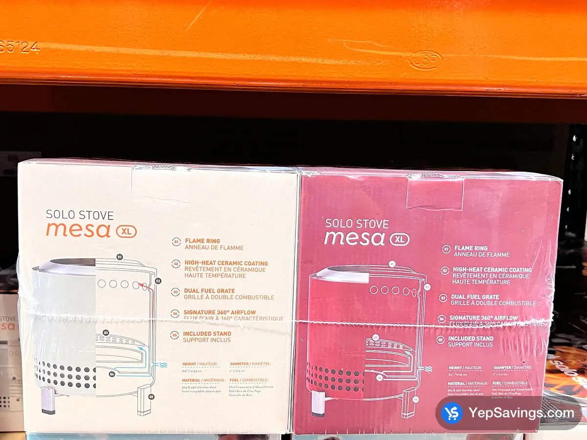 Costco SOLO STOVE MESA XL TABLETOP FIRE PIT 2 - PACK - Canada (ITM 1765120)
