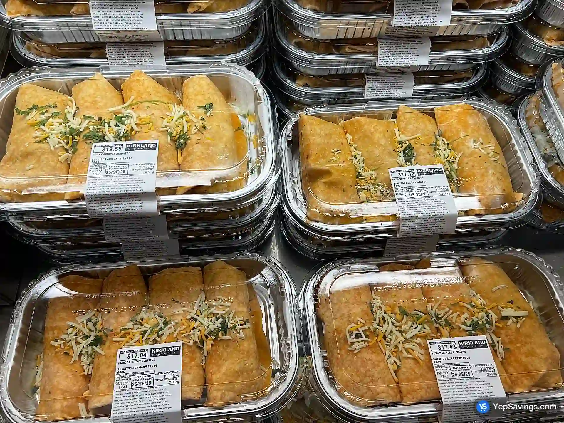 Costco Pork Carnita Burritos - Canada (ITM 12275)