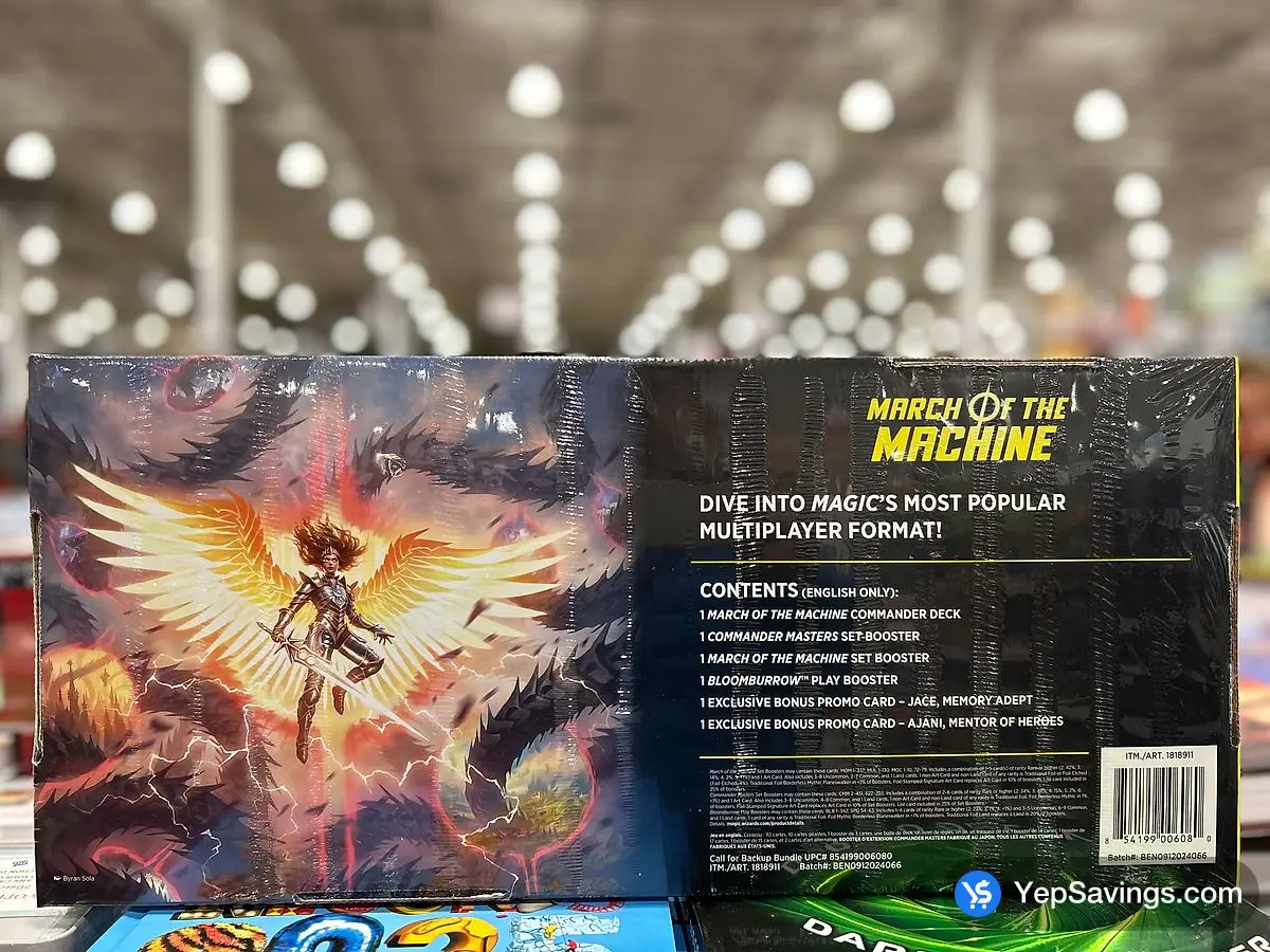 Costco MAGIC THE GATHERING MARCH OF MACHINE COMMANDER BUNDLE ENG - Canada (ITM 1818911)