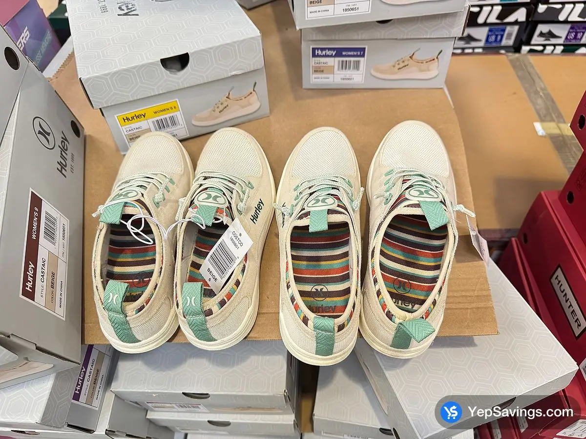 Costco HURLEY CASUAL SHOE LADIES SIZES 6-10 - Canada (ITM 1850651)