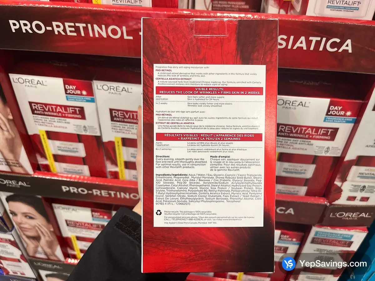 L'ORÉAL REVITALIFT DAY CREAM 2 x 50 mL ITM 1815644 at Costco