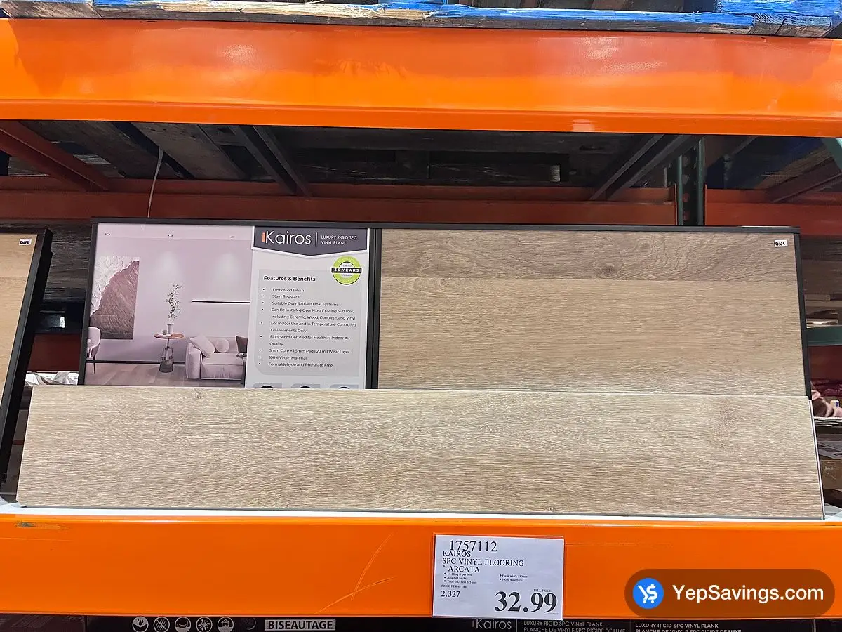Costco KAIROS SPC VINYL FLOORING ARCATA - Canada (ITM 1757112)