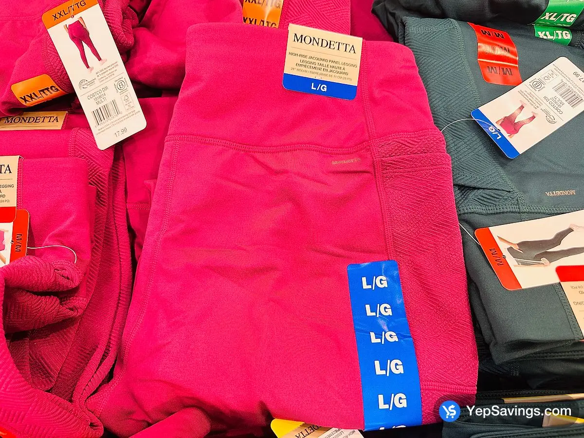 Costco MONDETTA BRUSHED LEGGING +LADIES SIZES S-XXL - Canada (ITM 1819010)