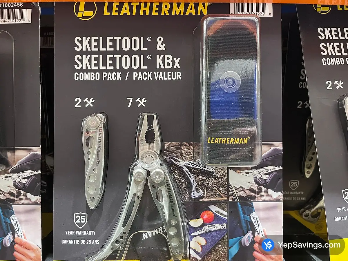 Costco LEATHERMAN MULTITOOL WITH KNIFE STAINLESS STEEL - Canada (ITM 1802456)