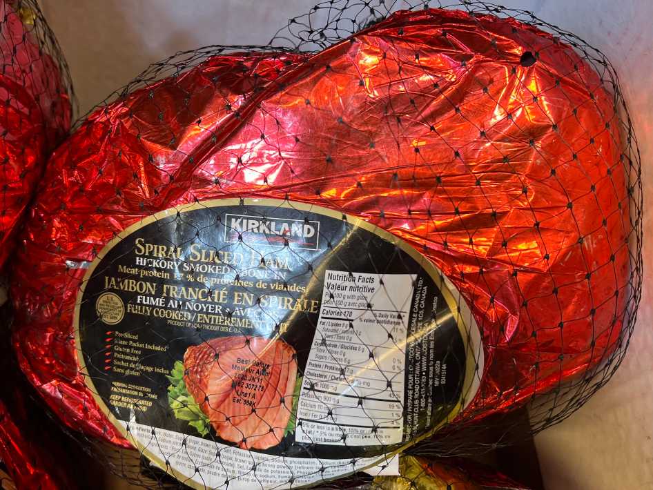 Costco KS Spiral Ham - Canada (ITM 13689)