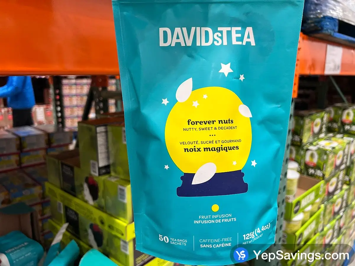 Costco DAVIDS TEA FOREVER NUTS 50 COUNT - Canada (ITM 2540854)