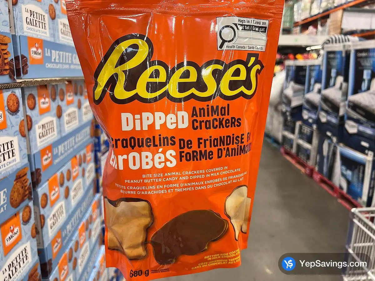 Costco REESE'S DIPPED ANIMAL CRACKERS 680 g - Canada (ITM 1681704)