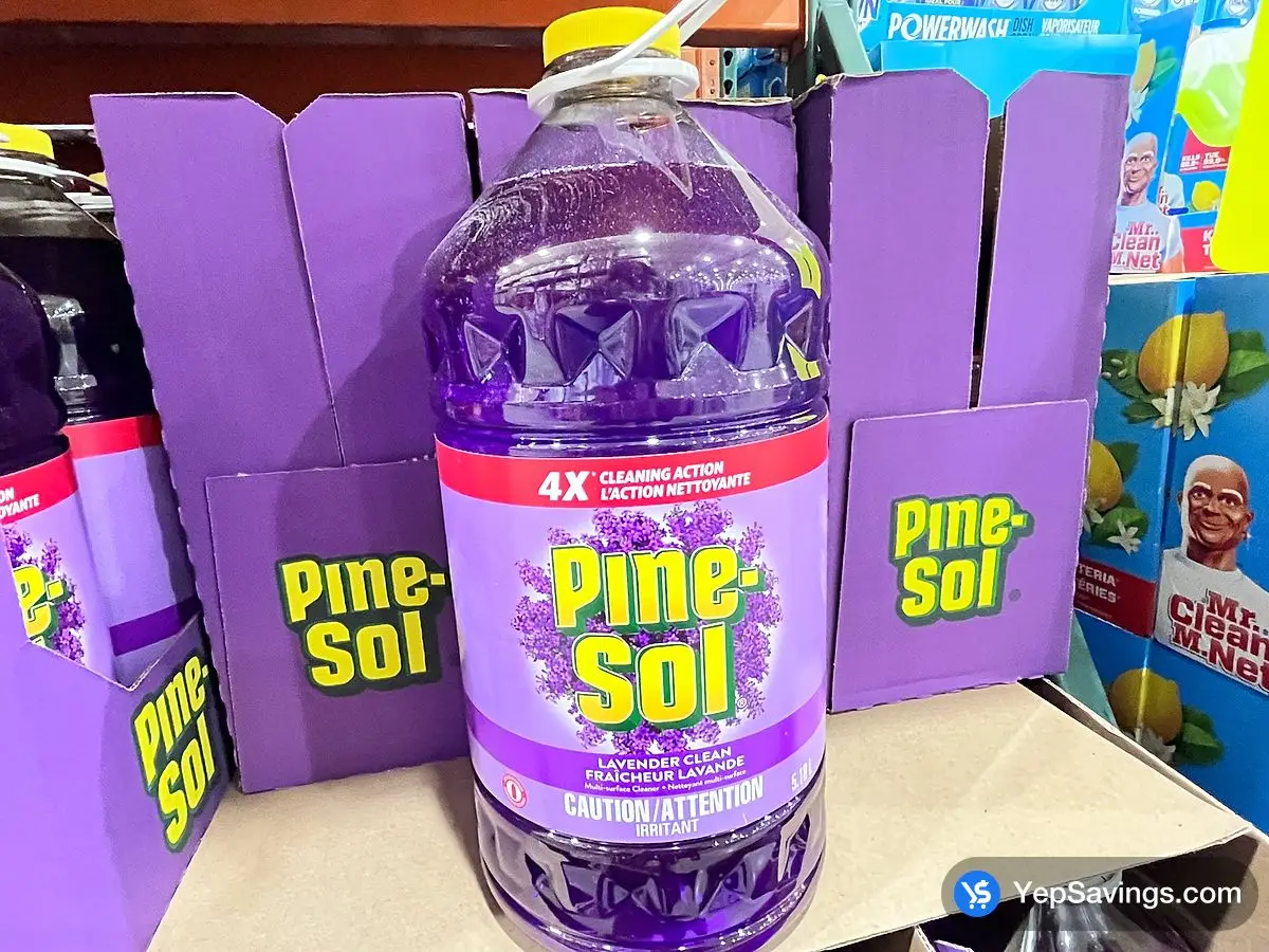 Costco PINESOL LAVENDER ALL PURPOSE CLEANER 5.18 L - Canada (ITM 1031350)