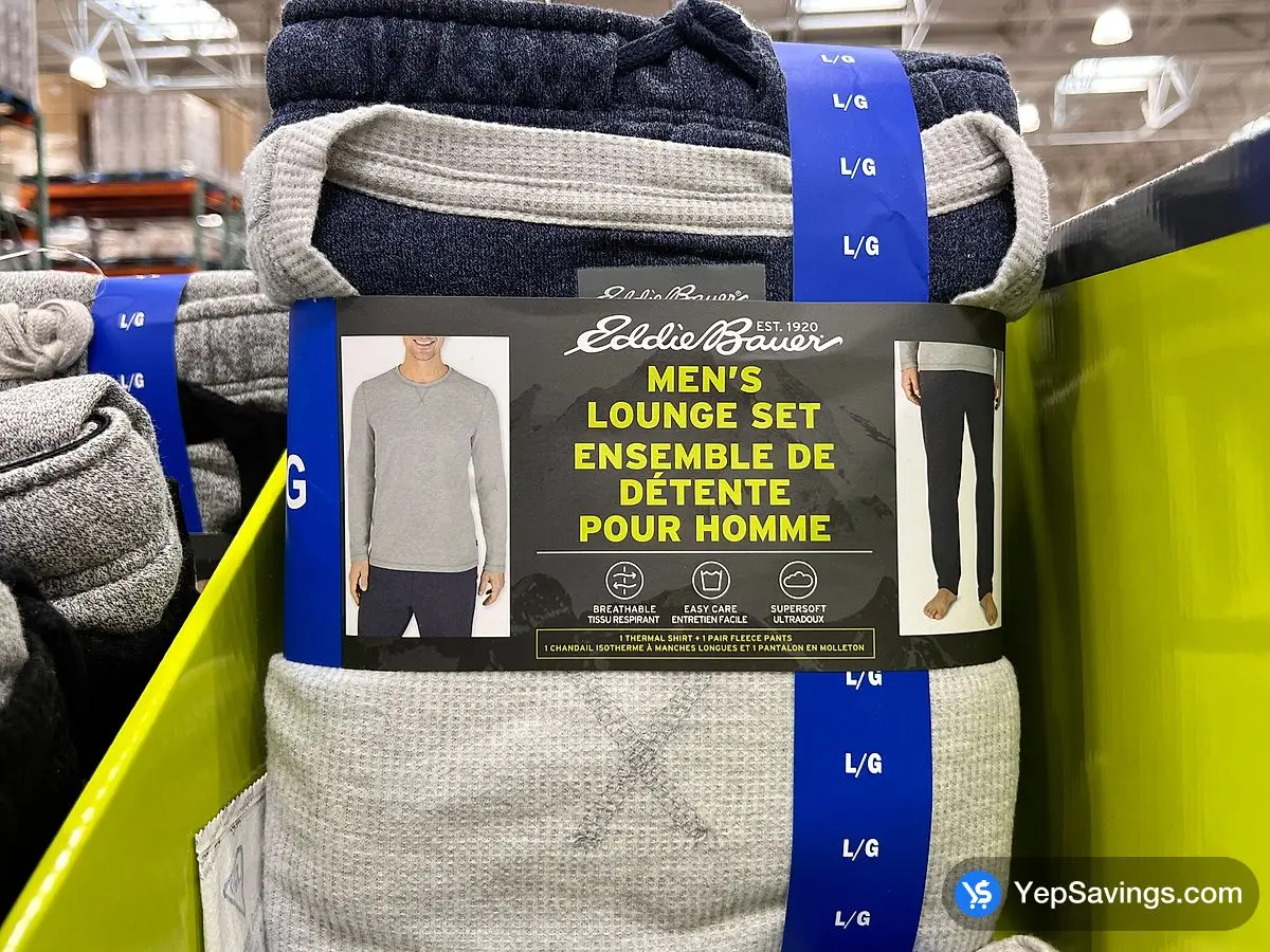 Costco EDDIE BAUER LOUNGE SET +MENS SIZES S-XXL - Canada (ITM 5253000)