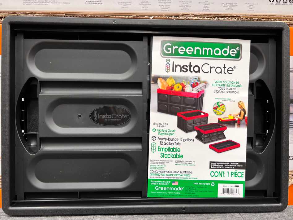 Costco GREENMADE INSTACRATE 45 L capacity - Canada (ITM 1248040)