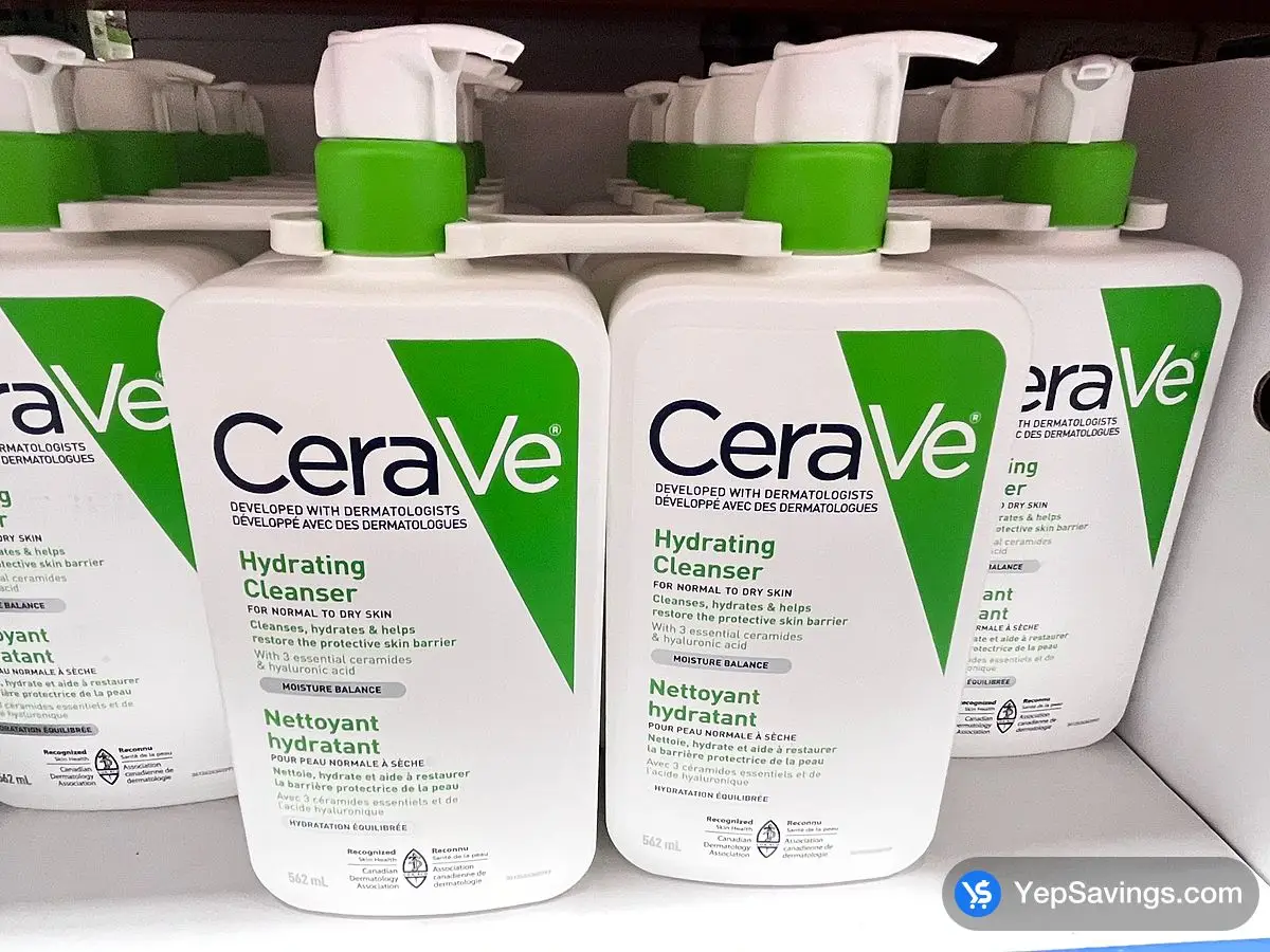 Costco CERAVE HYDRATING CLEANSER 2 X 562 mL - Canada (ITM 1668315)