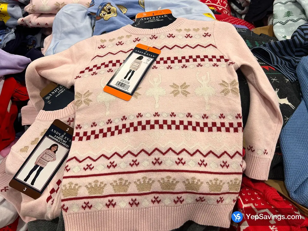 Costco ANDY & EVAN 2PC SET SIZES 2T-8 - Canada (ITM 2522598)