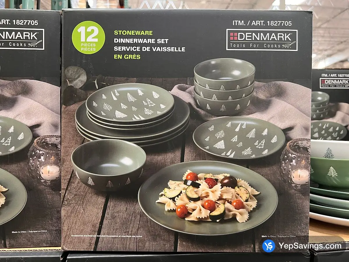 Costco DENMARK HOLIDAY DINNERWARE SET 12 PIECES - Canada (ITM 1827705)
