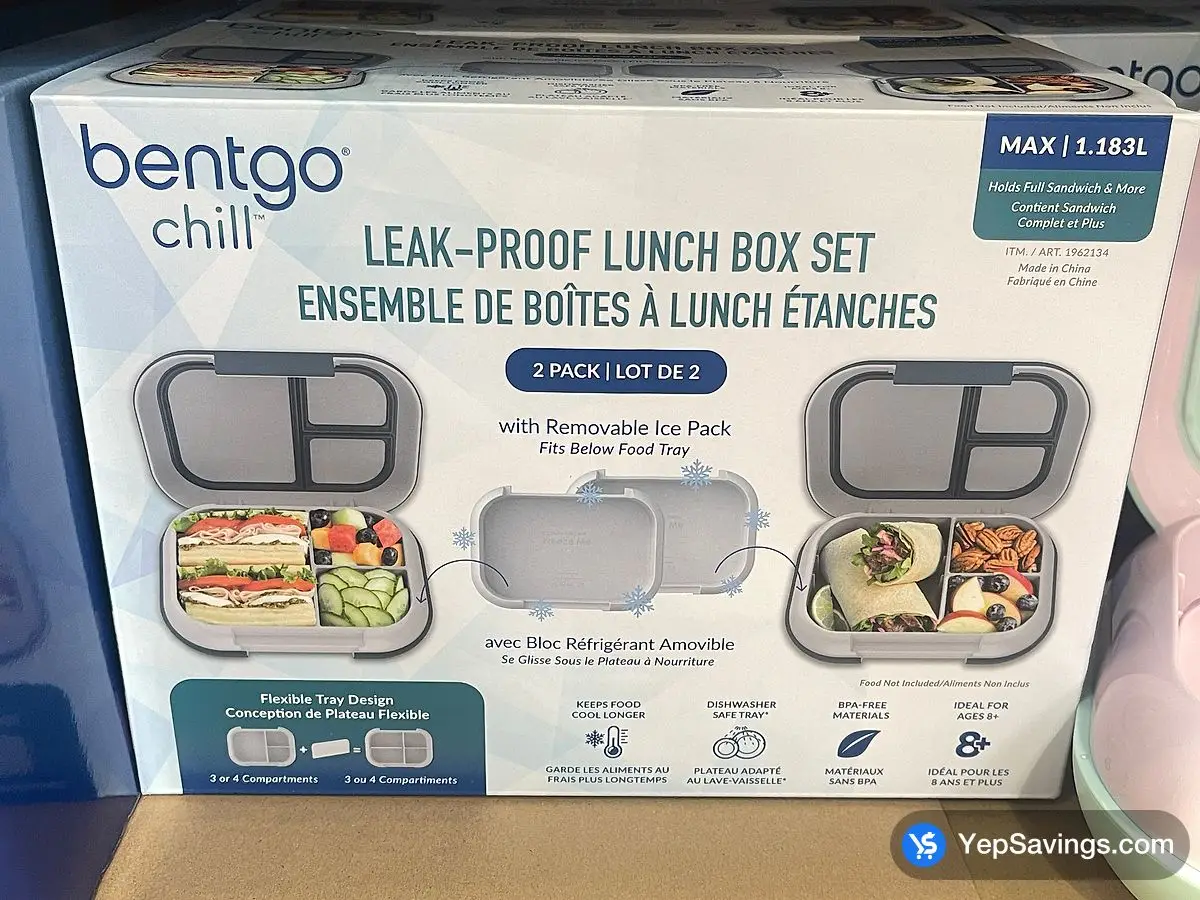 Costco BENTGO LUNCH BOX SET PACK OF 2 - Canada (ITM 1962134)