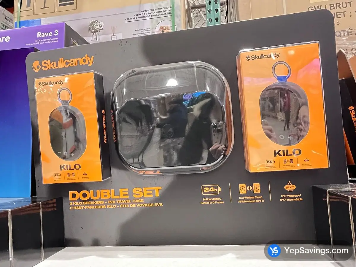 Costco SKULLCANDY KILO SPEAKER 2 - PACK - Canada (ITM 4449800)