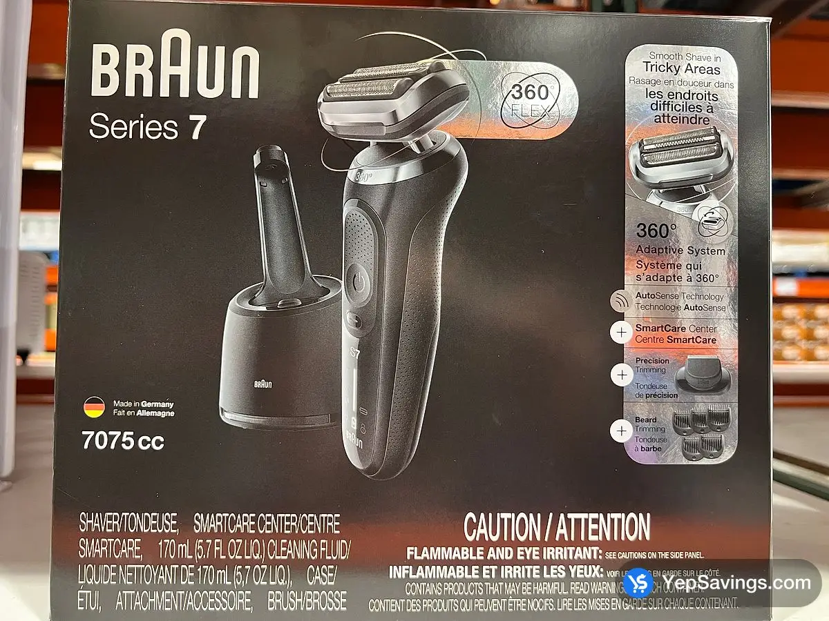BRAUN SHAVER KIT SERIES 7 ITM 1723990 at Costco
