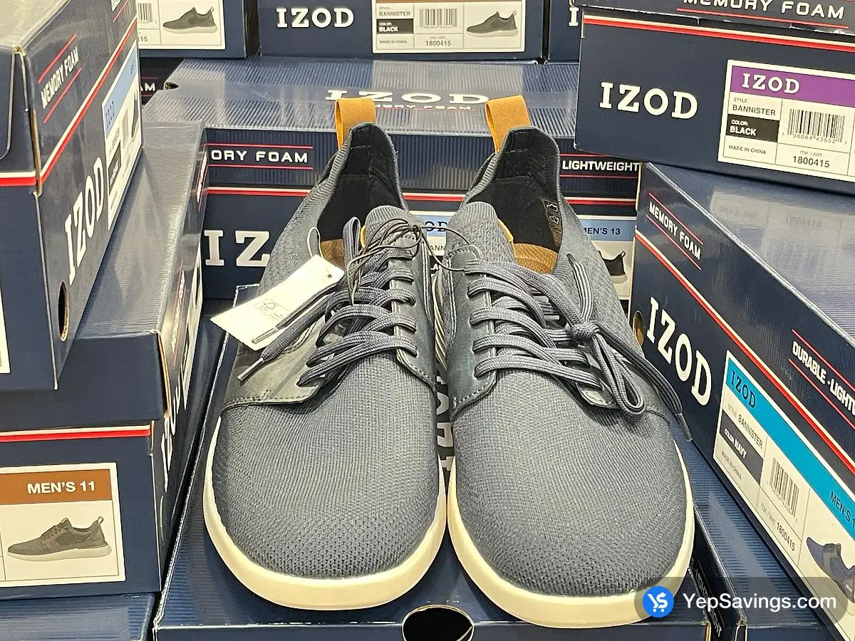 Costco IZOD LACE UP SHOE MENS SIZES 8-13 - Canada (ITM 1800415)