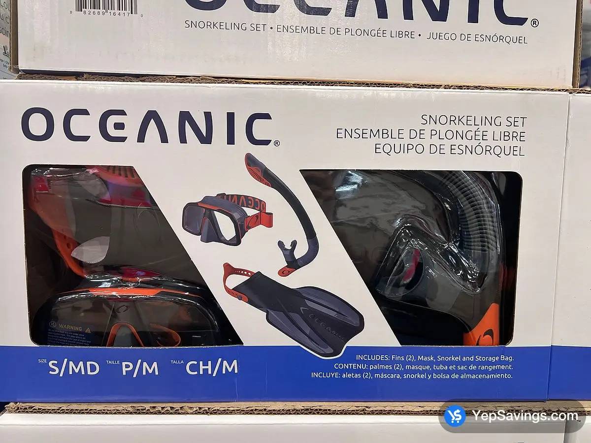 OCEANIC ADULT SNORKEL SET  ITM 2622091 at Costco