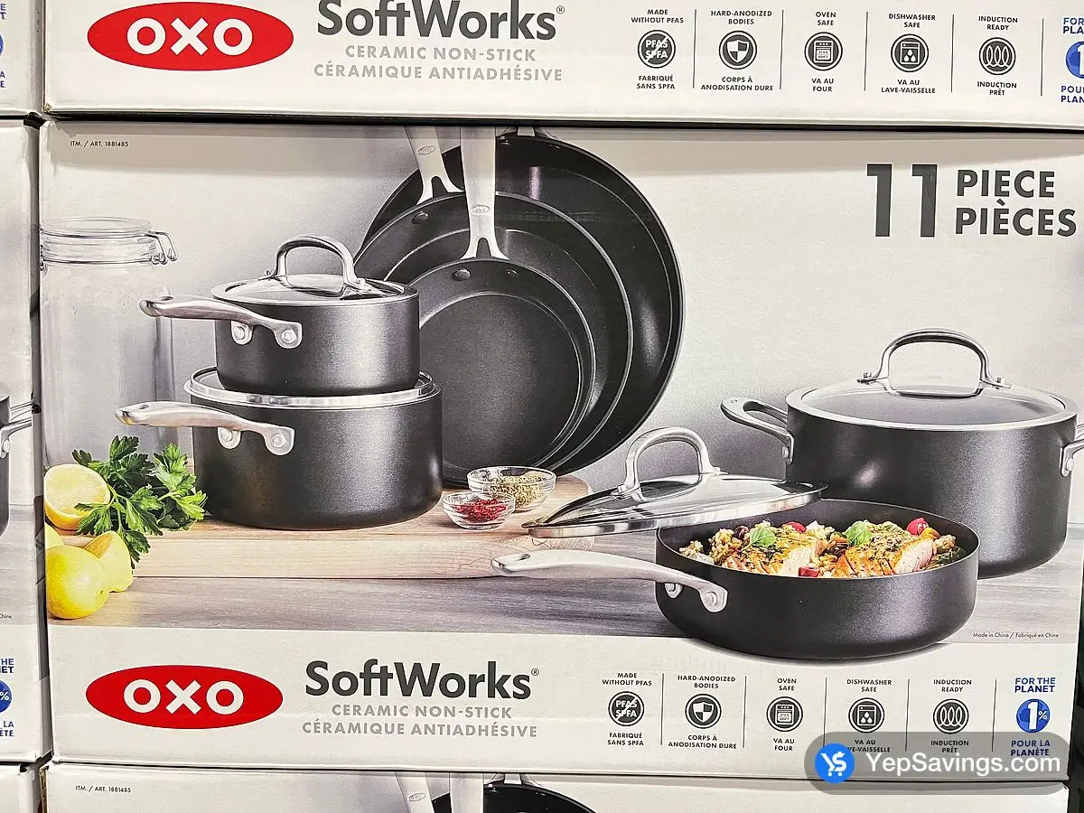 Costco OXO COOKWARE SET 11 PIECES - Canada (ITM 1881485)