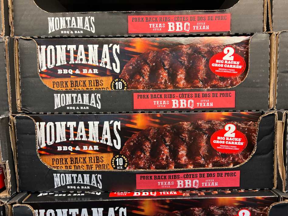 MONTANA'S TEXAN BBQ PORK BACK RIBS 2 x 740 g ITM 1368257 at Costco