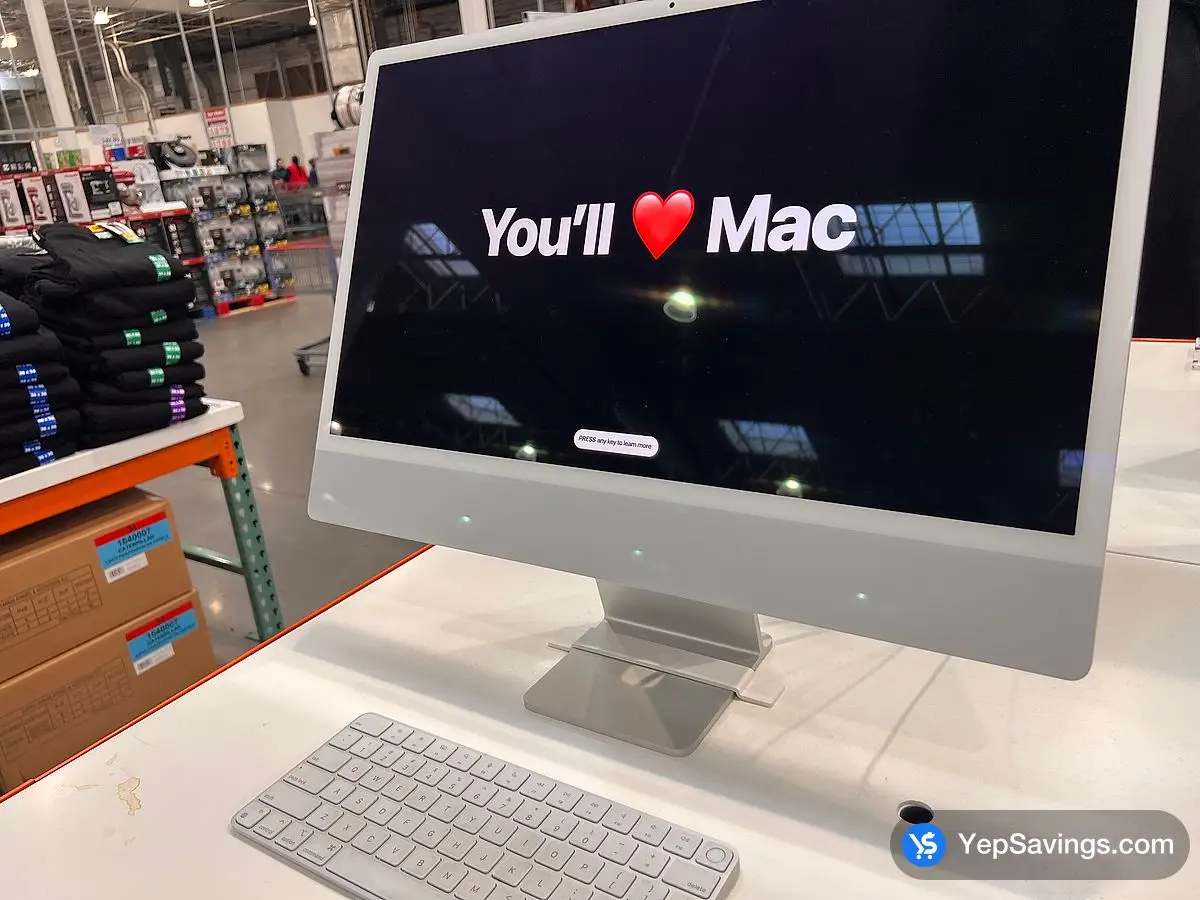 Costco APPLE 24 " IMAC Silver MQRJ3LL / A - Canada (ITM 5356888)